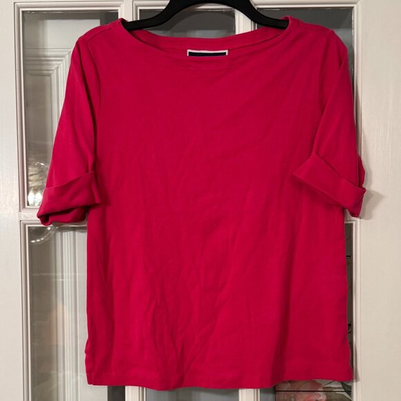 Karen Scott‎ quarter sleeve blouse top size S - Picture 1 of 4